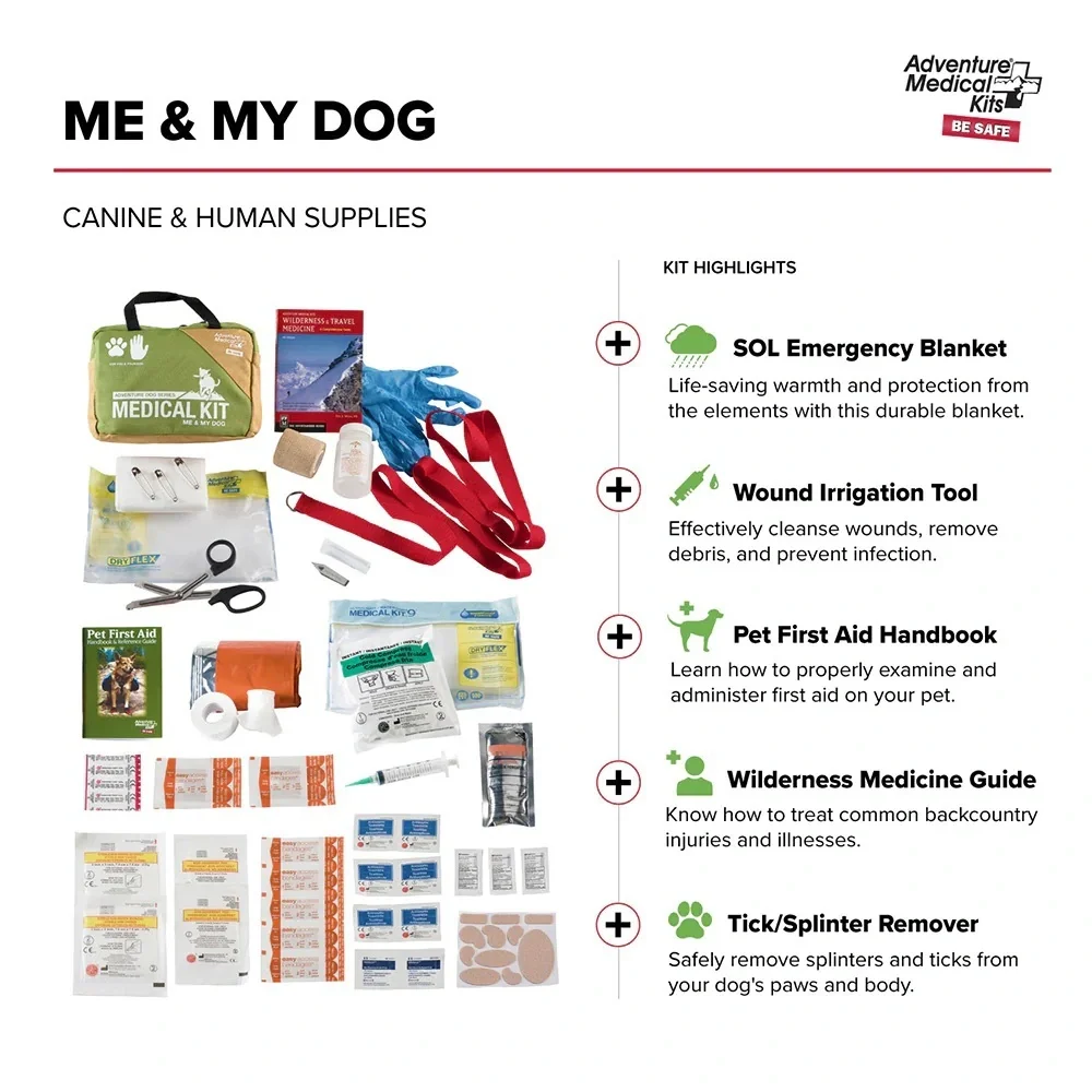 Adventure Dog Medical Kit: Me & My Dog Adventure Dog Series First Aid Kit - NEW